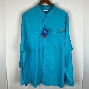 NWT Columbia PFG USXXL - small stains